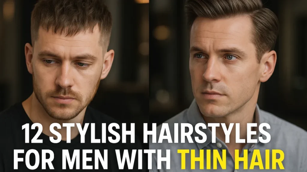 12 Stylish Hairstyles For Men With Thin Hair