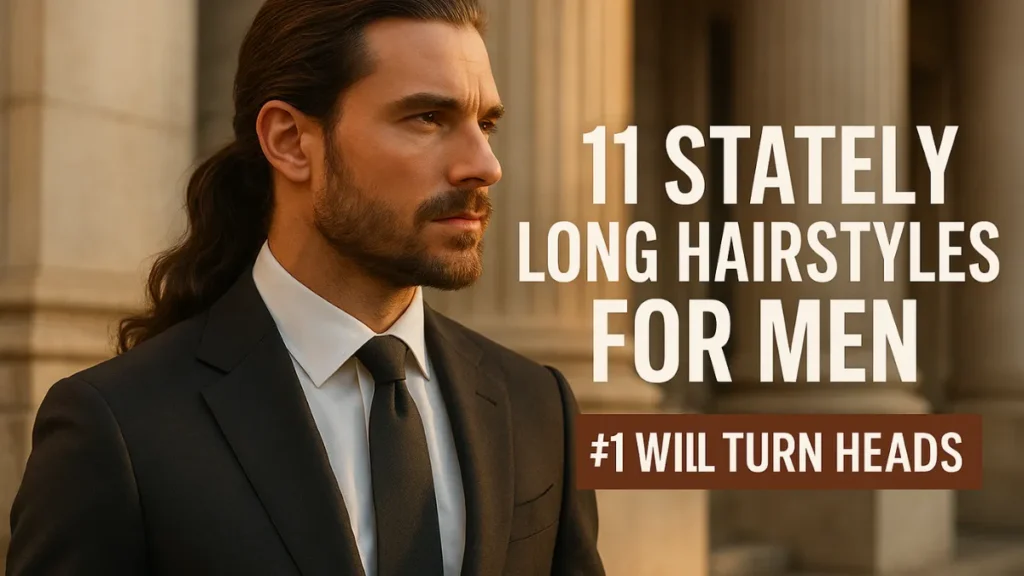 11 Stately Long Hairstyles For Men To Sport With Dignity